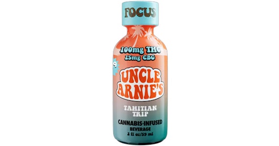UNCLE ARNIE'S - Uncle Arnie's - 4:1 THC:CBG Tahitian Trip Beverage - 2oz