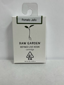 RAW GARDEN - Pomelo Jello 1g Refined Live Resin Cart - Raw Garden