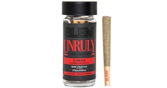 Blem | Pre-Roll Pack | Unruly | [3.75g] 5pk | Indica