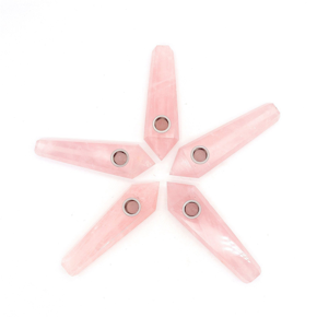 Rose Quartz Pipe
