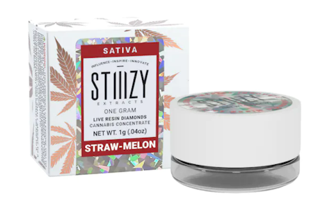 STIIIZY - Stiiizy - Straw-Melon - 1g Live Resin Diamonds
