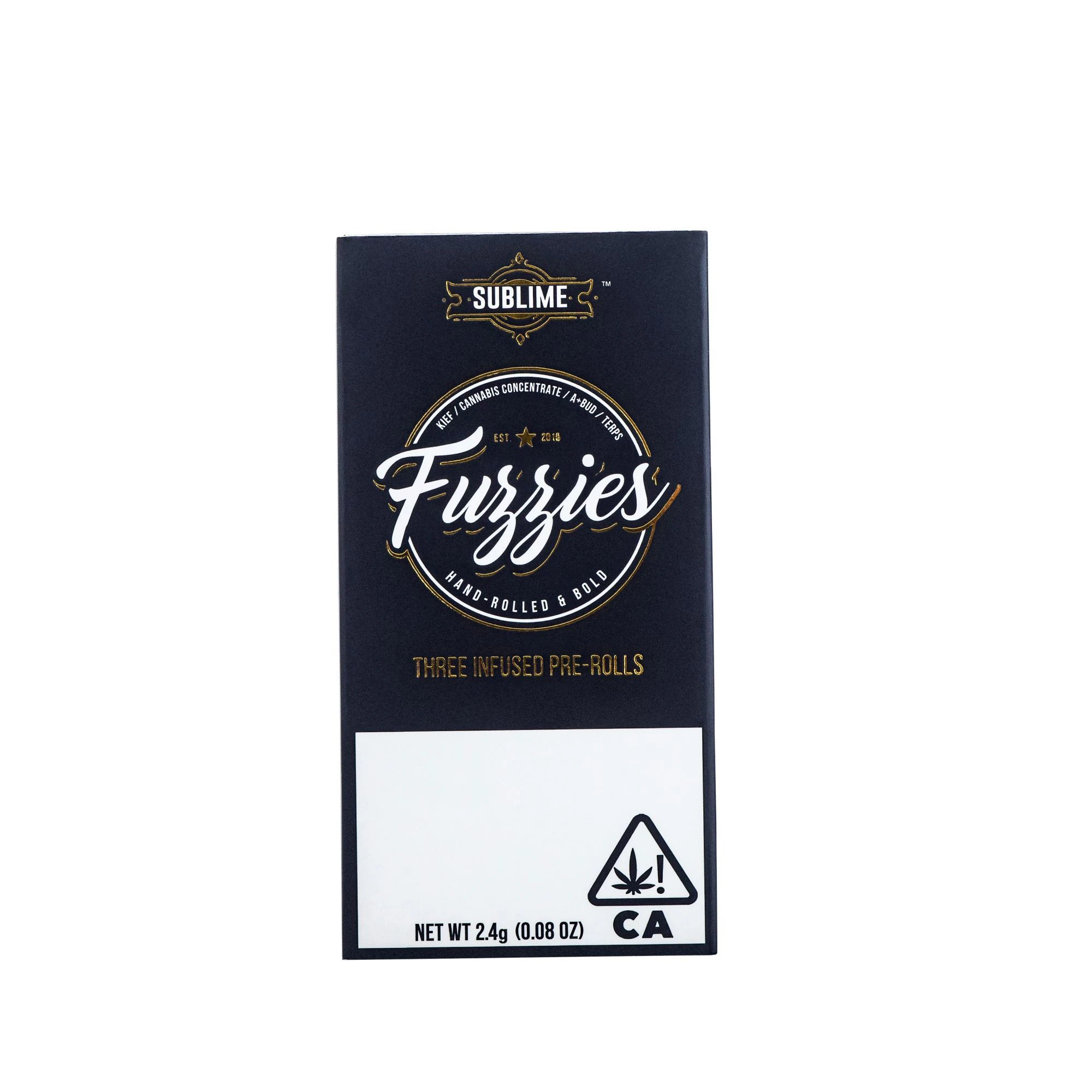 Fuzzies - Fuzzies Mini Pre-Rolls OG Kush Indica 2.4g ( 3pk ) Main Image