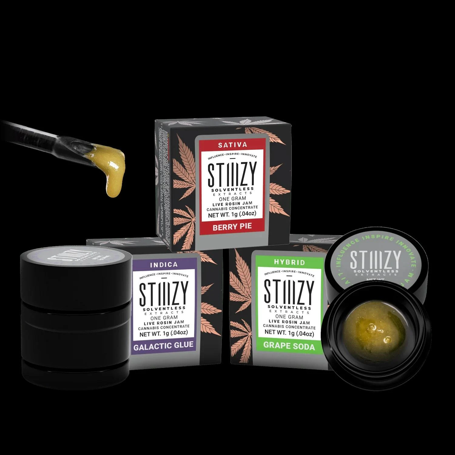 STIIIZY - STIIIZY Orange Float Live Rosin Jam 1g Main Image