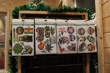 Marijuana Stickers - Set of 6