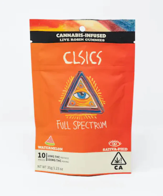 CLSICS - CLSICS Live Rosin Gummies Sativa Watermelon Haze Main Image