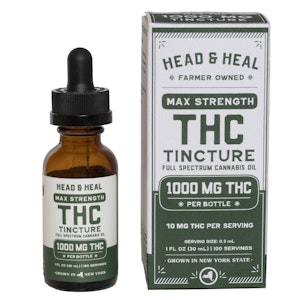 Head & Heal - Head & Heal - Max Tincture THC - 1000mg - Tincture