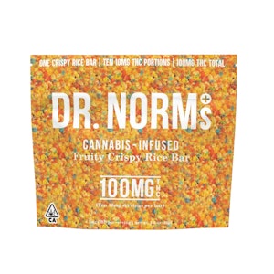 DR. NORMS - Dr Norm - Fruity Pebbles Rice Krispie Treat - 100mg