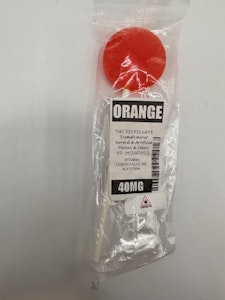 Lollipop - Orange - 40mg - 207 Edibles