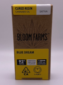 Blue Dream 1g Cured Resin Cart - Bloom Farms