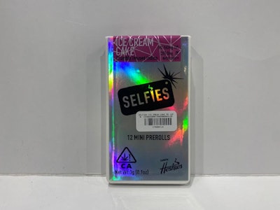 SELFIES - Ice Cream Cake 3g 12 pack Pre Rolls -  Selfies 