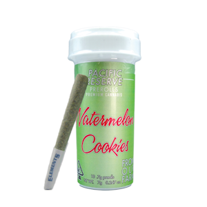Pacific Reserve - Watermelon Cookies 7g  Pre-rolls 10pk - Pacific Reserve
