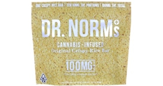 DR. NORM'S - Dr. Norm's - Original Crispy Rice Bar 100mg