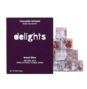 ROSE DELIGHTS - Boxed Wine (Fruit Gushers) - 100mg (I) - Rose Delights