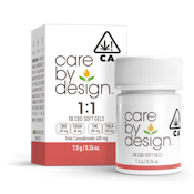Care By Design 1:1 Soft gels (CBD/THC) 10-CT 400mg
