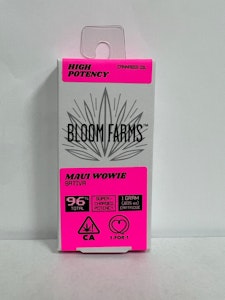 Bloom Farms - Maui Wowie 1g HiPo Cart - Bloom Farms