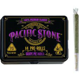 Pacific Stone - Pacific Stone 14pk preroll 7g Grape Pie