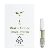 RAW GARDEN: Key Lime Cookies 1g Live Resin Vape Cart (S)