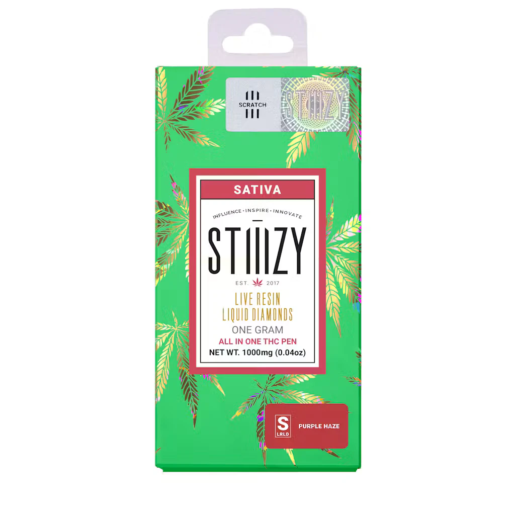 STIIIZY - STIIIZY | Purple Haze 1g (Sativa) - LQD All-In-One Main Image