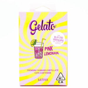 Gelato - Pink Lemonade 1g Distillate Cart - Gelato
