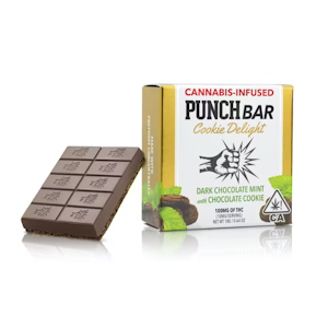 Punch Edibles & Extracts - 100mg Mint Dark Chocolate - Punch Bar