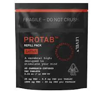 LEVEL - Protab - Sativa (Refill Pack) - 1000mg - Level