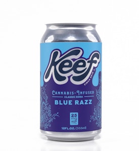 KEEF - KEEF BLUE RAZZ CAN 25MG