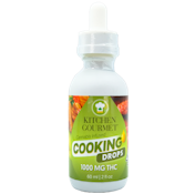 Cooking Drops 1000mg 60ml Tincture - Kitchen Gourmet