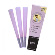 Blazy Susan | Purple Cones | 3pk King Size