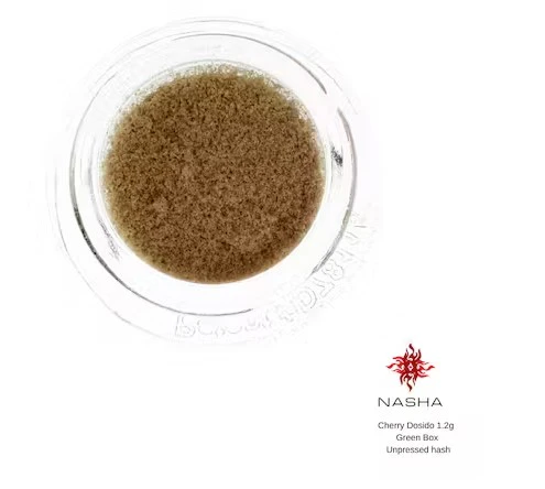 NASHA - [Nasha] Green Unpressed Hash - 1.2g - Tropical Cherry (H) Main Image