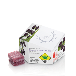 WYLD - Wyld | Marionberry Gummies | Indica Enhanced | DOH | 100mg THC