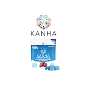 Blue Raspberry Tranquility Gummies - 1:1:1 CBN:CBD:THC - 15pcs - 150mg [Kanha]