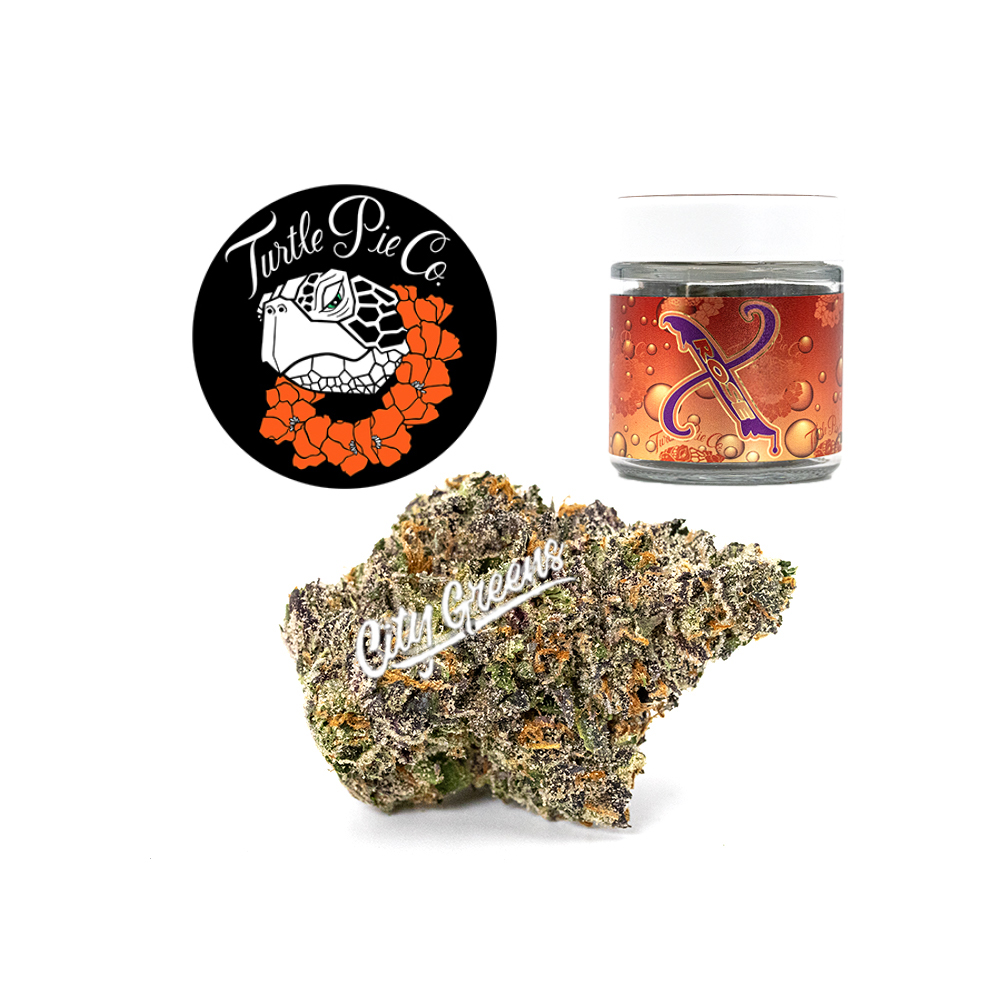 Turtle Pie Co. X Rosé 1/8th Shop The Menu City Greens Cannabis Delivery