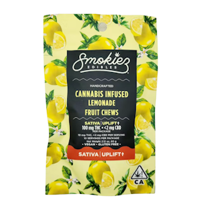 Smokiez Edibles - 100mg THC Lemonade Fruit Chews (10mg - 10 Pack) - Smokiez