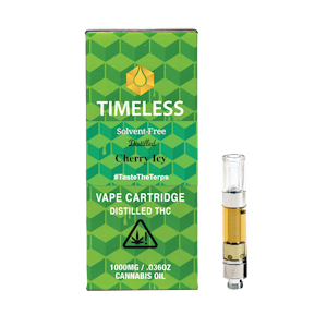TIMELESS VAPES - TIMELESS - CHERRY ICY 1 GRAM VAPE CART