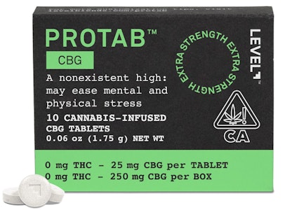 Protab - CBG Tablets - 228mg - Level
