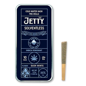 JETTY EXTRACTS - Infused - 10pk - Gush Mints - Solventless - 3.5g (IH) Jetty