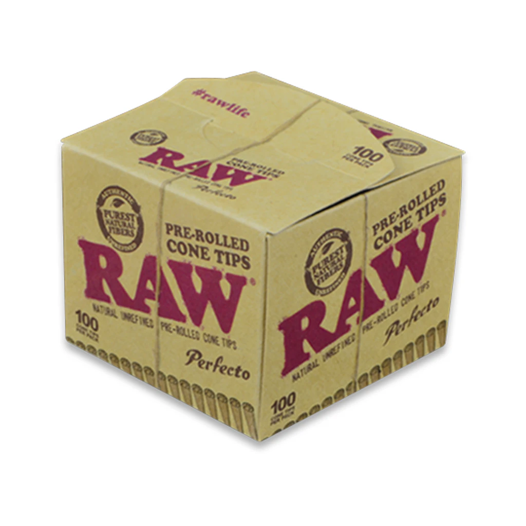 RAW - Raw Perfecto Pre-Rolled Cone Tips Main Image