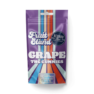 REDBUD ROOTS - Redbud Roots | 10pk Fruit Stand Gummies | Grape | 100mg