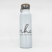 NHC Gear - White Stainless Steel Water Bottle 