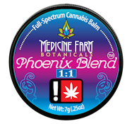 Phoenix Blend, 1:1 CBD, 0.25 oz