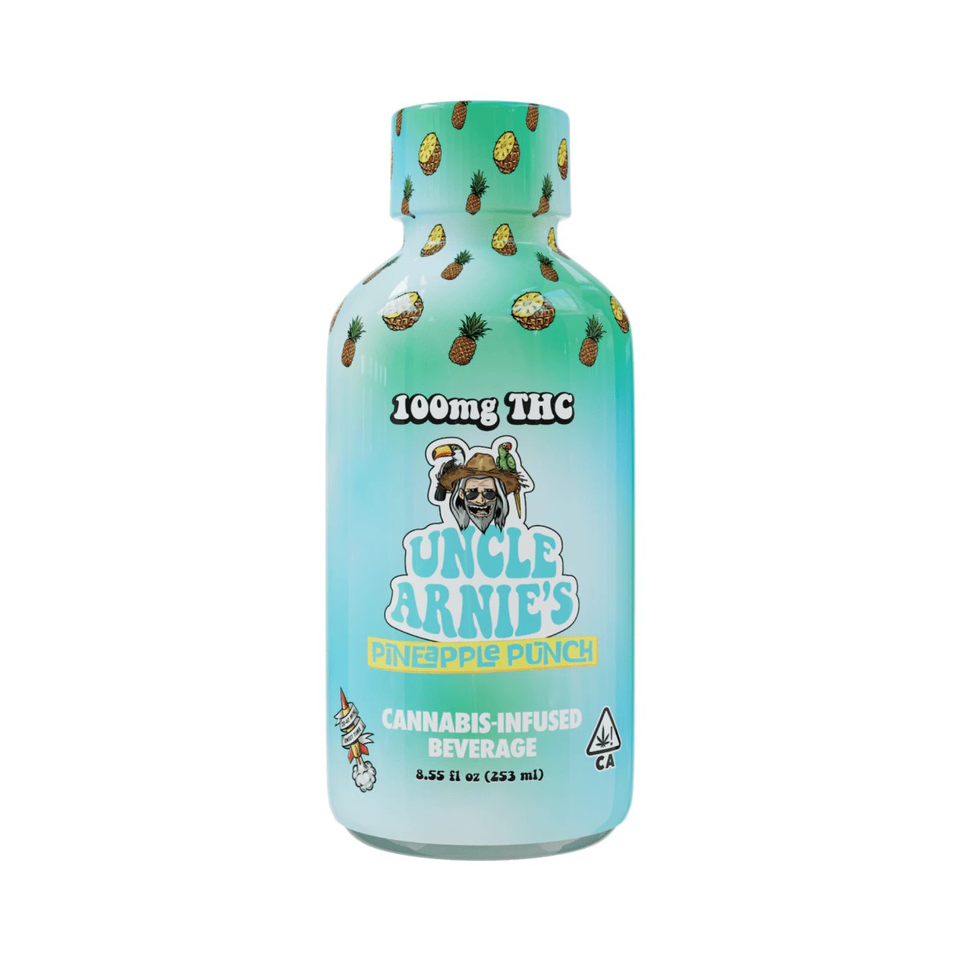 Uncle Arnies - Uncle Arnie's - 100mg Can - Pineapple Punch Main Image