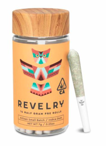 Revelry Herb Co - Revelry Preroll 14pk - Brain Freeze 28%