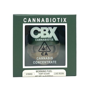 CANNABIOTIX - CBX: MORNING FUEL 1G TERP SUGAR