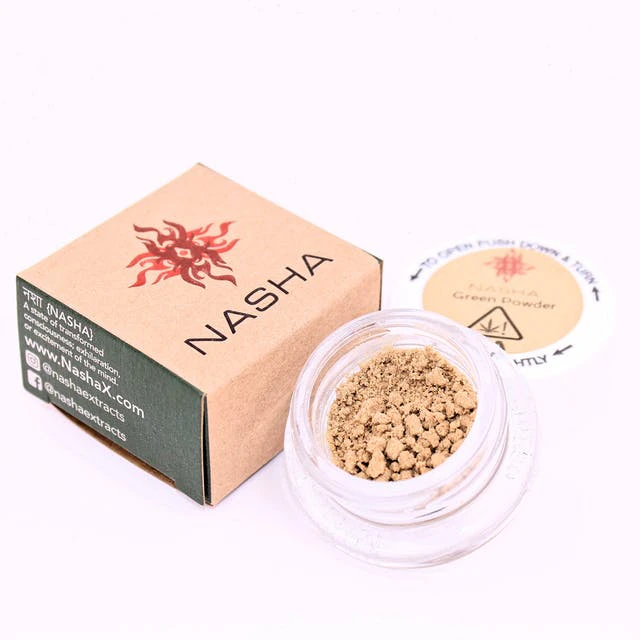 NASHA - Strawnana - Green Powder Hash (1g) Main Image