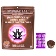 Emerald Sky - 100mg - 10ct - Peanut Butter Cups Indica