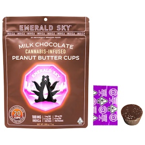 Emerald Sky - Emerald Sky - 100mg - 10ct - Peanut Butter Cups Indica