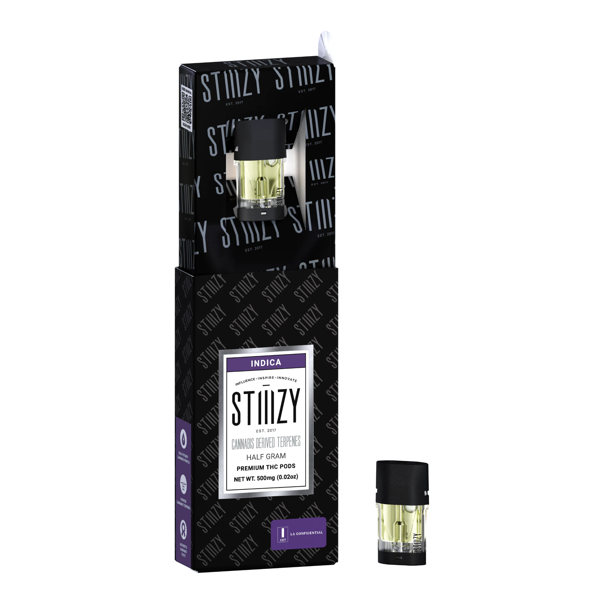 STIIIZY - STIIIZY | CDT POD | LA Confidential | .5g Main Image