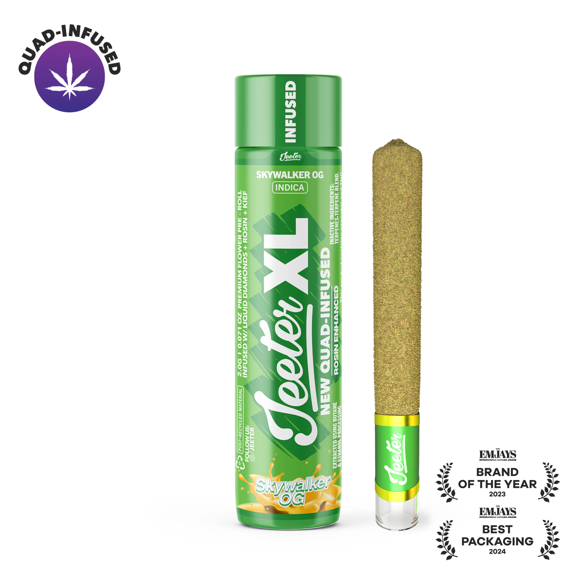 Jeeter - Jeeter XL | Skywalker OG | Infused Preroll | 2g Main Image