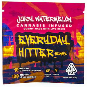 Everyday - Juicy Watermelon 100mg Single Gummy - Everyday 
