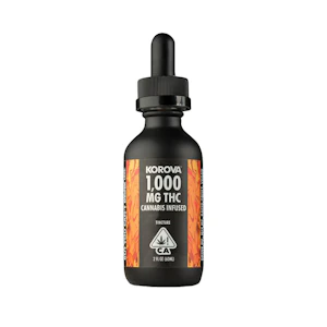 Korova - 1,000mg THC Midnight Guava Korova Black Bottle Tincture